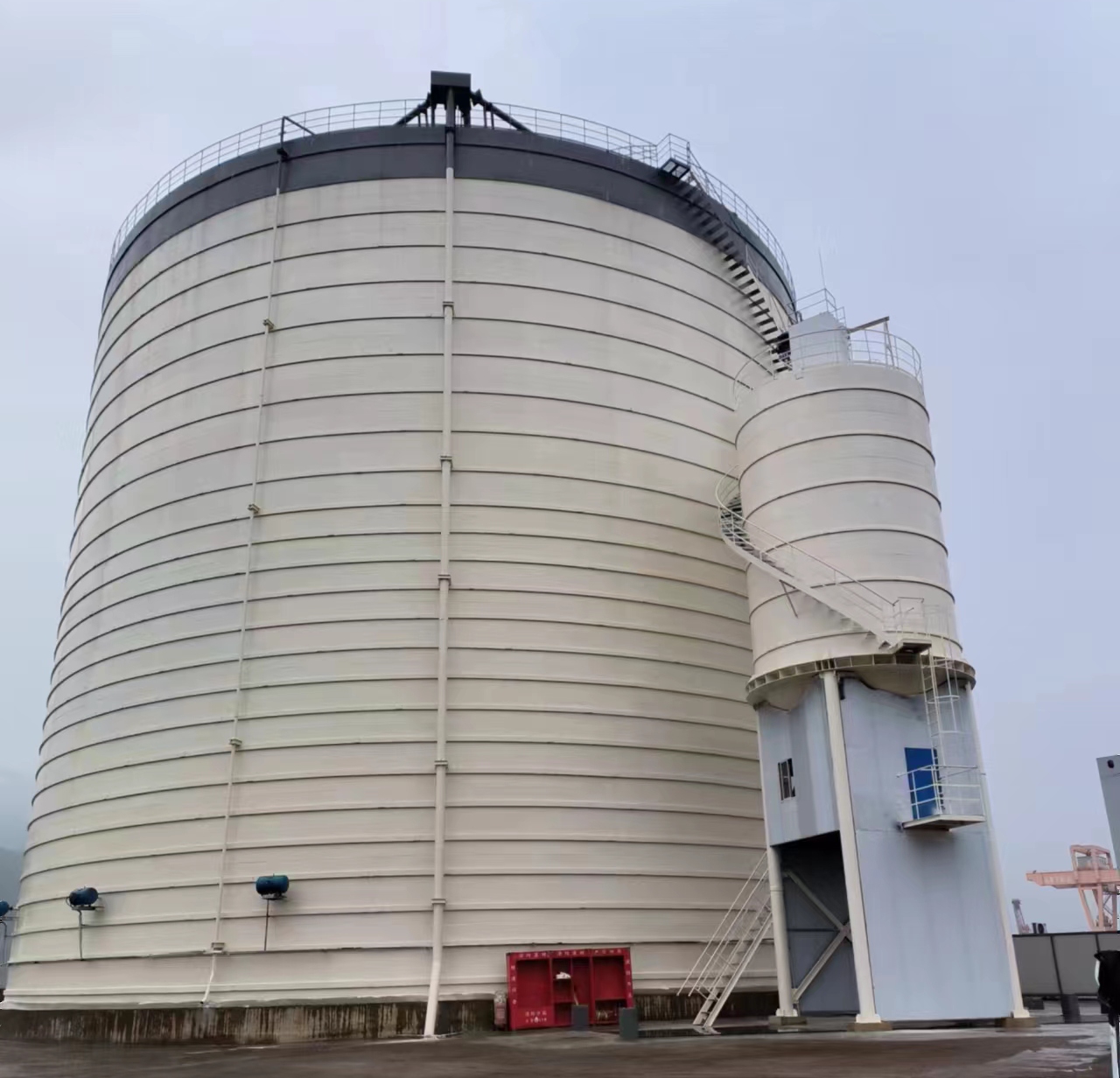 景泰10万吨水泥钢板库