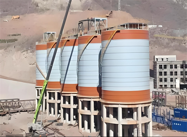 景泰高架钢板仓