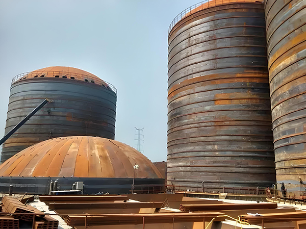 景泰焦粉钢板仓